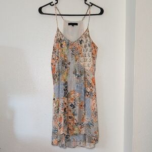 Sanctuary Patchwork Floral Slip Dress